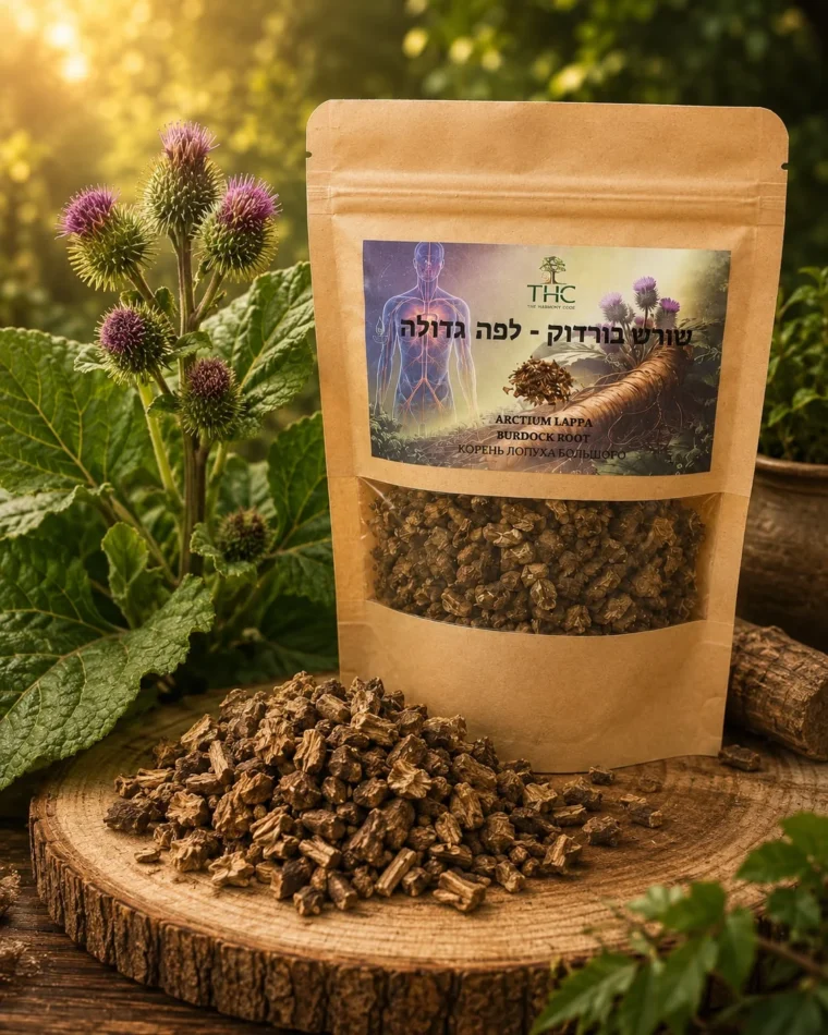 שורש בורדוק – לפה גדולה (Burdock Root)
